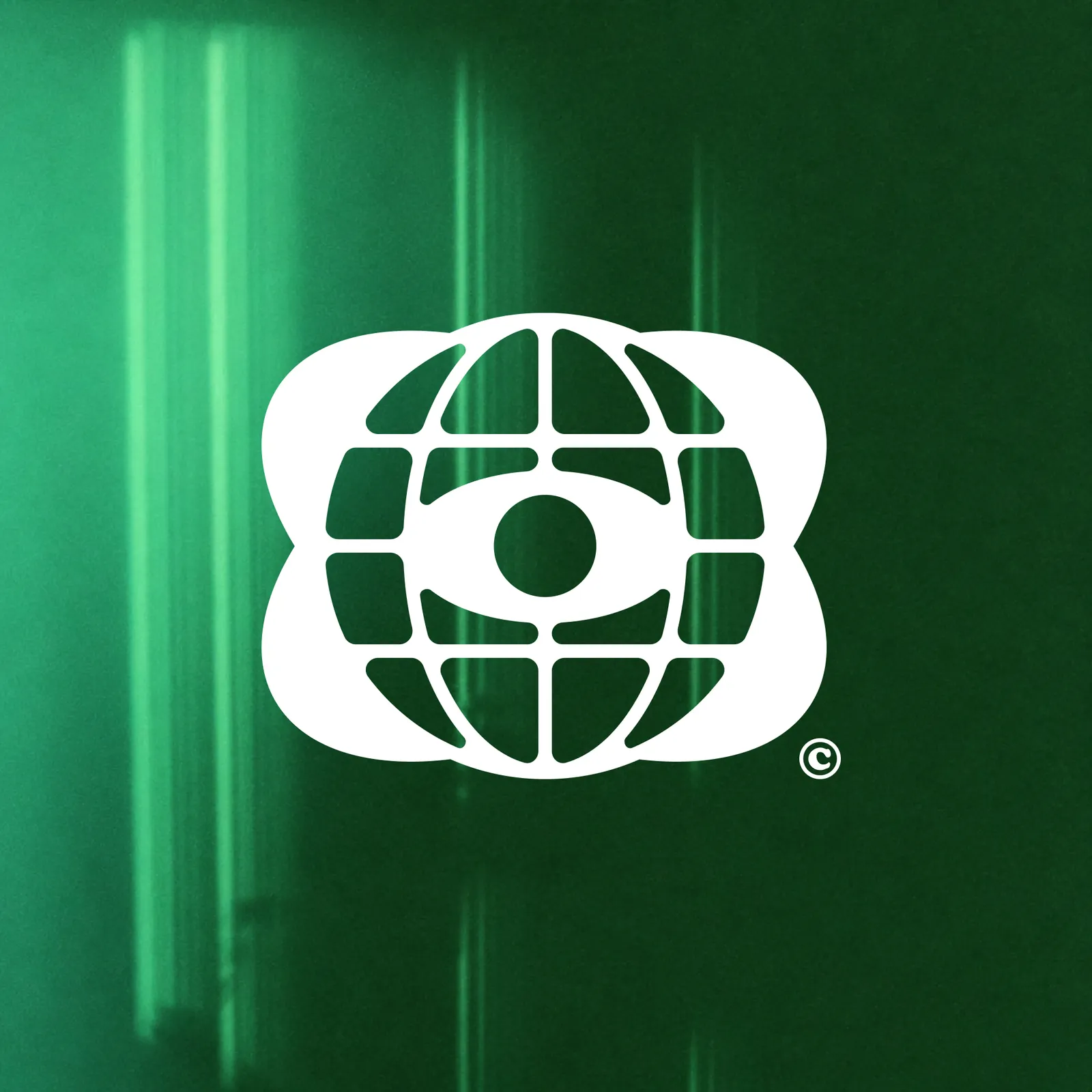 CTN logomark in white over a green-lit backdrop