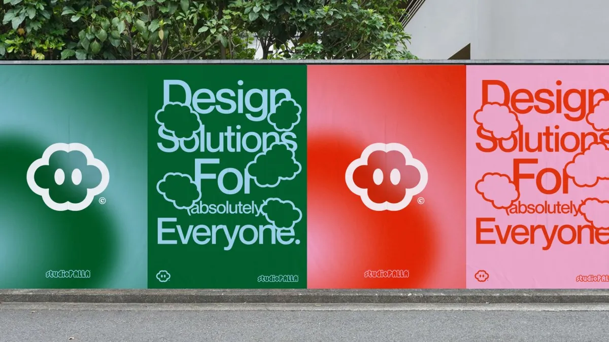 studio palla advertising boards