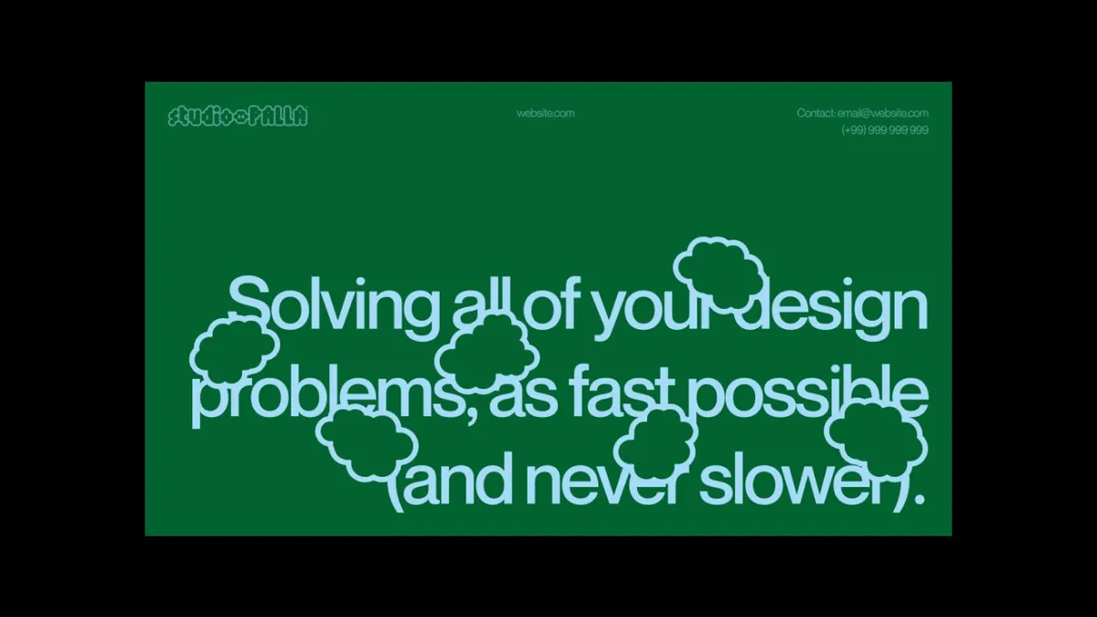 studio palla advertising graphic