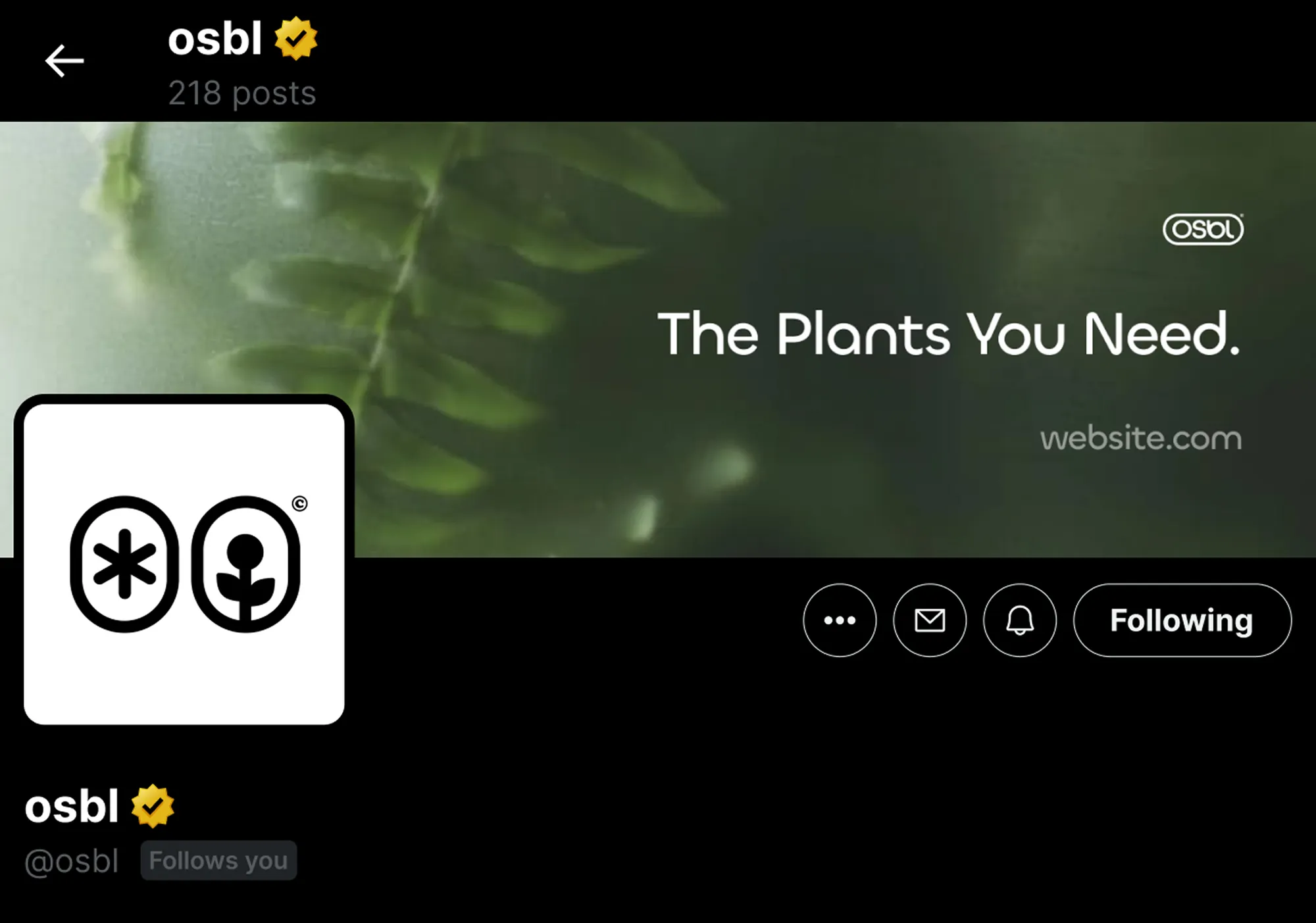 osbl x profile