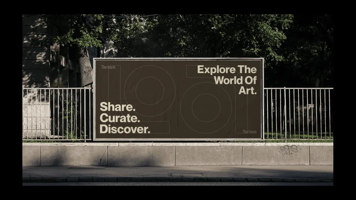 tanara advertising board